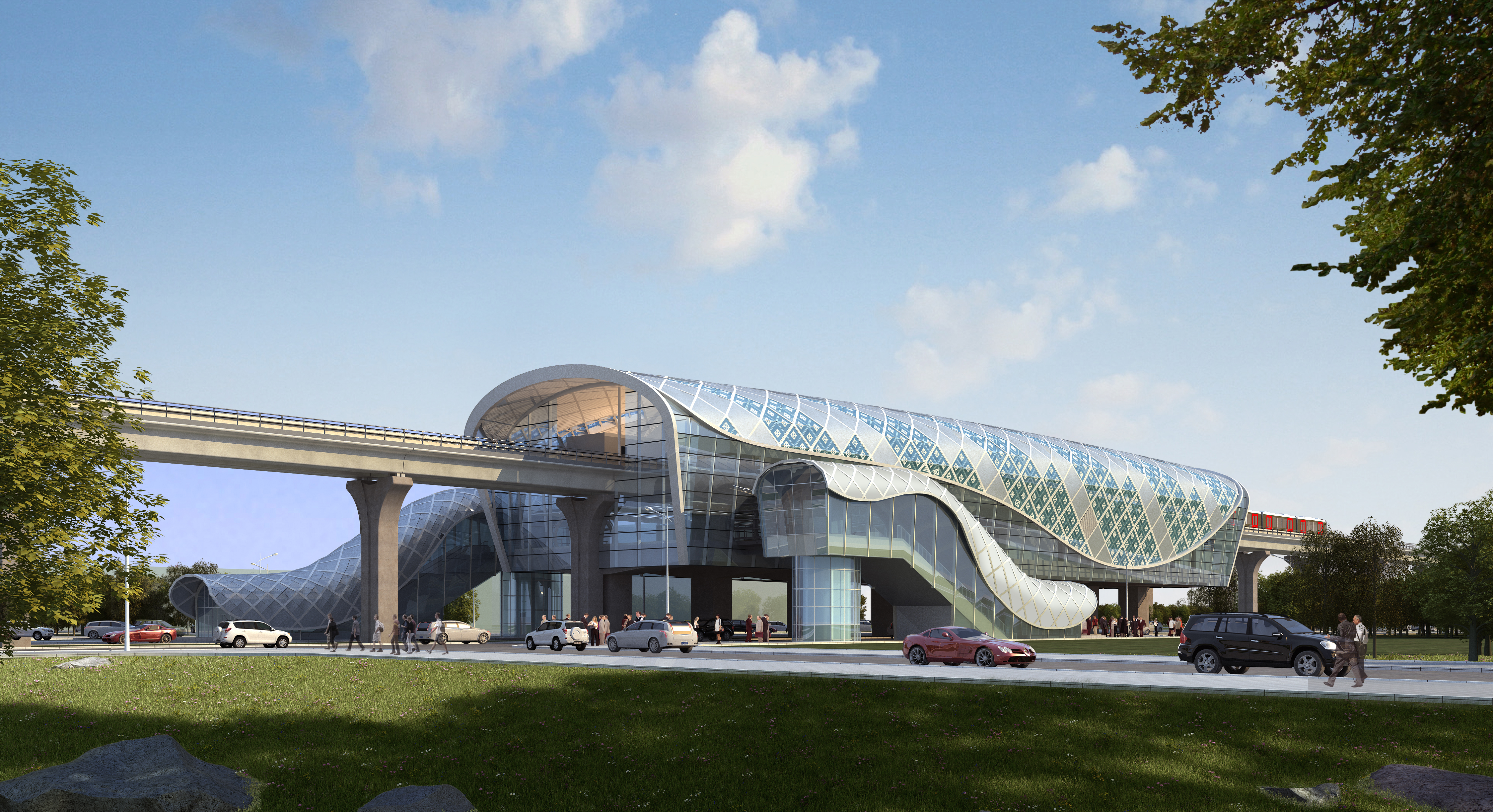 20 哈薩克斯坦阿斯塔納市輕軌一期工程